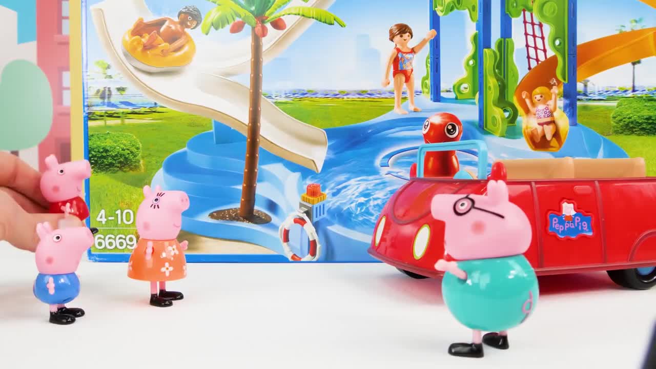 🔴¡Aprende los Palabras con Nueva Piscina de Peppa Pig!🔴 ¡Video para Niños!