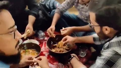 Shandar shanwari dinner 🍽️ #food #streetfood