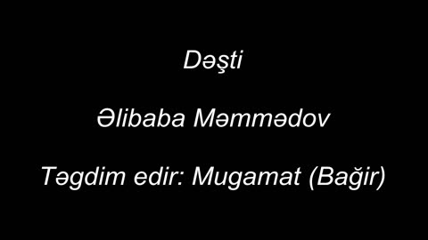 Dəşti Təsnifi by Əlibaba Məmmədov