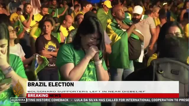 Brazil election: Lula da Silva narrowly defeats Jair Bolsonaro