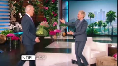 Joe Biden"Surprises*Ellen on her Live Show