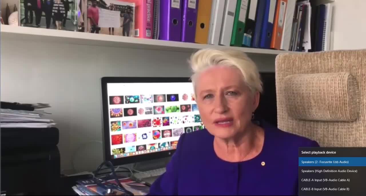 Vaccine Injured Australian Professor / Dr Kerryn Phelps