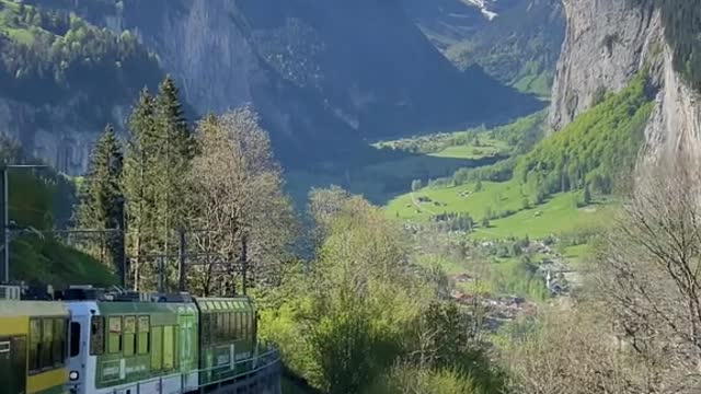 🚃 Lauterbrunnen, Switzerland