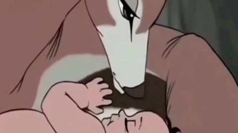 Baby animals feeding