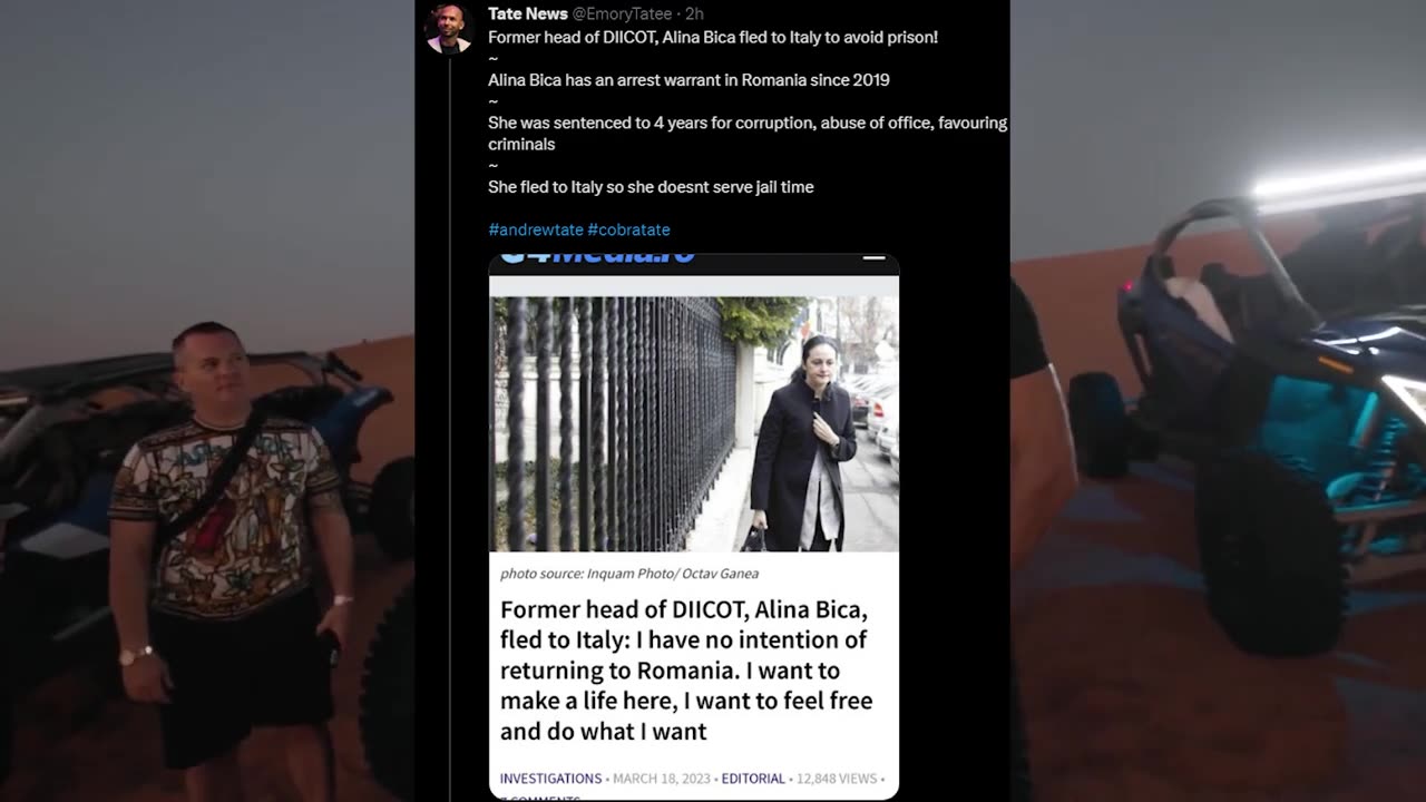 Andrew Tate Was Arrested By CRIMINALS (Proof)