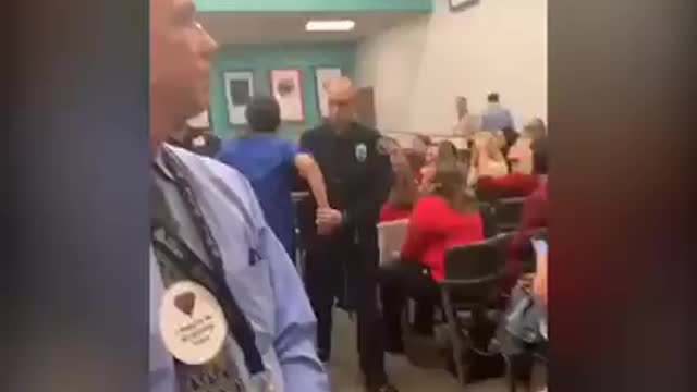 Register nurse kicked out of meeting