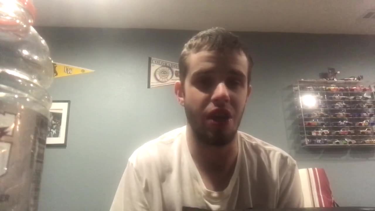 Grape powerade chug
