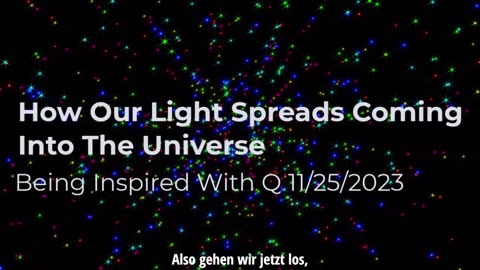 Wie sich unser Licht im Universum verbreitet