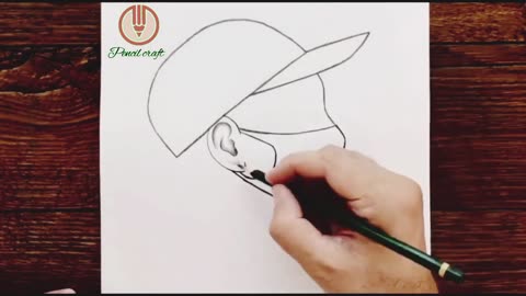 How to drawing mask boy with pencil|pencil Craft #viral #viralyoutubevideo