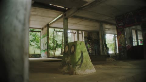 A Low Angle Shot of a Man Doing Skateboard