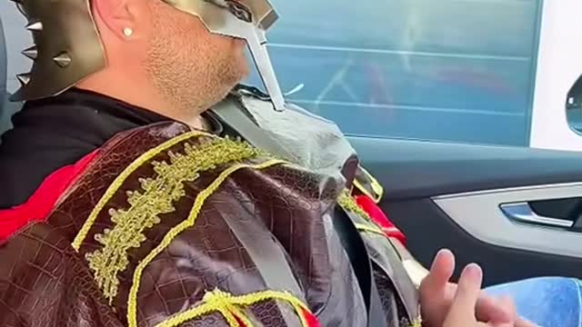When my wife holds the steering wheel
