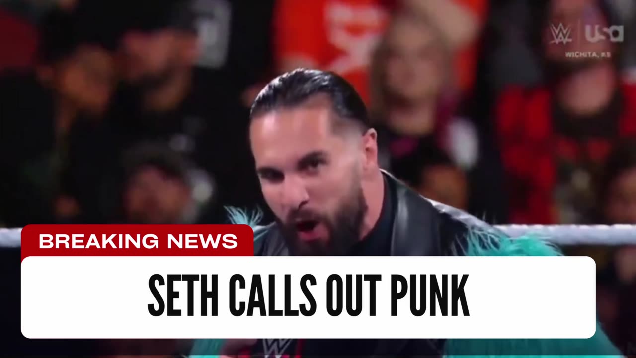 Seth Rollins Calls Out CM Punk