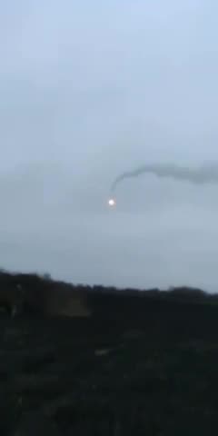 👏🏻 Shooting down a Russian cruise missile from the "Igla" MANPADS.