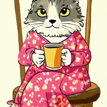 Good Morning with coffee