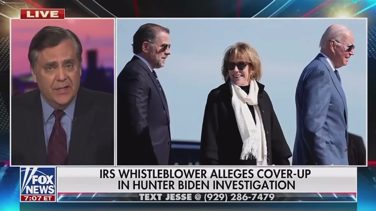 Jonathan Turley analyzing the Biden crime family.