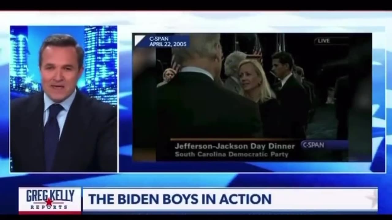 Biden AND Hunter on camera doing business? 2005 while Joe was Senator