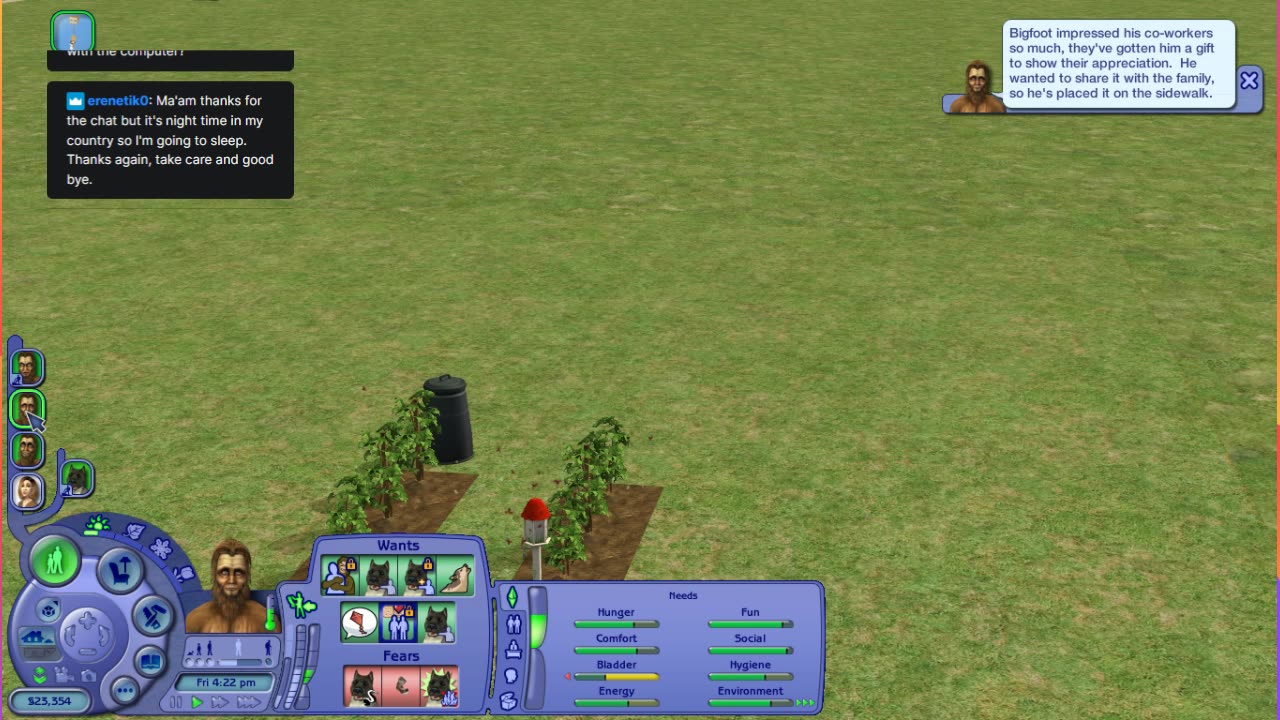 The Sims 2, Bigfoot Clan part 5