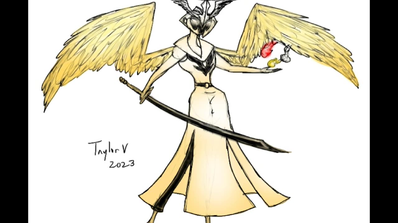 Angel Hero Drawing