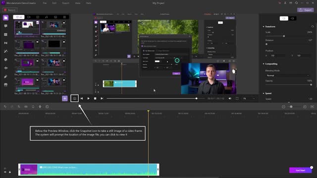 Take a Snapshot DemoCreator Tutorial #Shorts