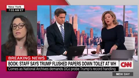 Book reveals Trump staff found flushed papers in White House toilet