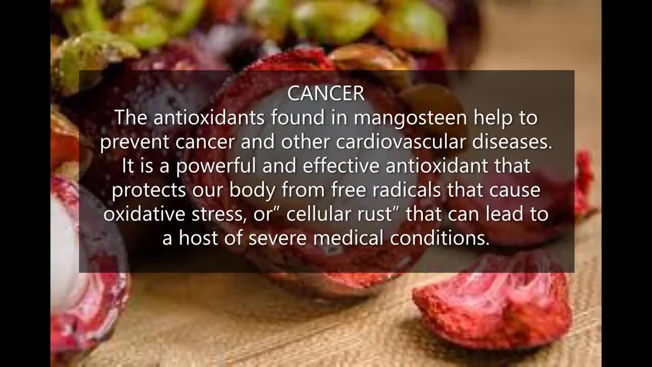 Vitasteen (mangosteen) food supplement