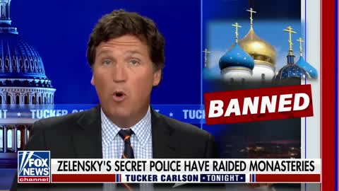 15.Tucker Carlson- Zelenskyy's cabinet is devising ways to punish Christians