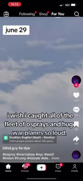 US Military (29 Jun 2024) VS-22 Osprey' - Arrests?