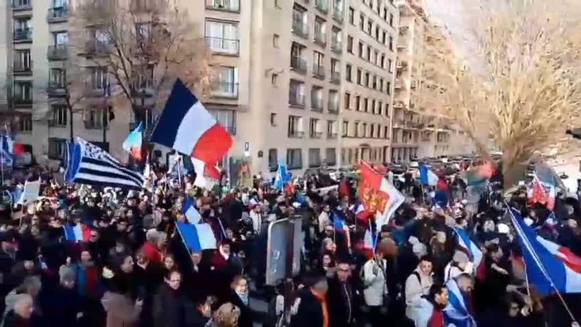 France has now protested the health pass for 22 weekends in a row.