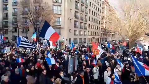 France has now protested the health pass for 22 weekends in a row.