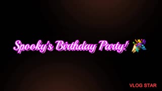 Spooky's Birthday party