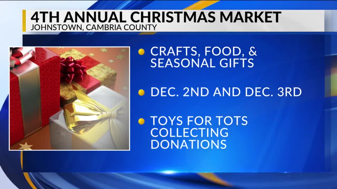 City of Johnstown hosting fourth annual Christmas Market