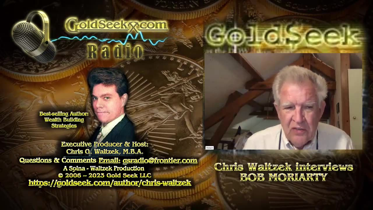 GoldSeek Radio Nugget -- Bob Moriarty: Biggest financial collapse in history? A new gold-rush ahead..