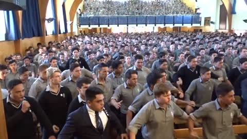 Farewell Haka for Mr. John Adams