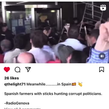 Spain farmers fed up looking for corrupt politicians