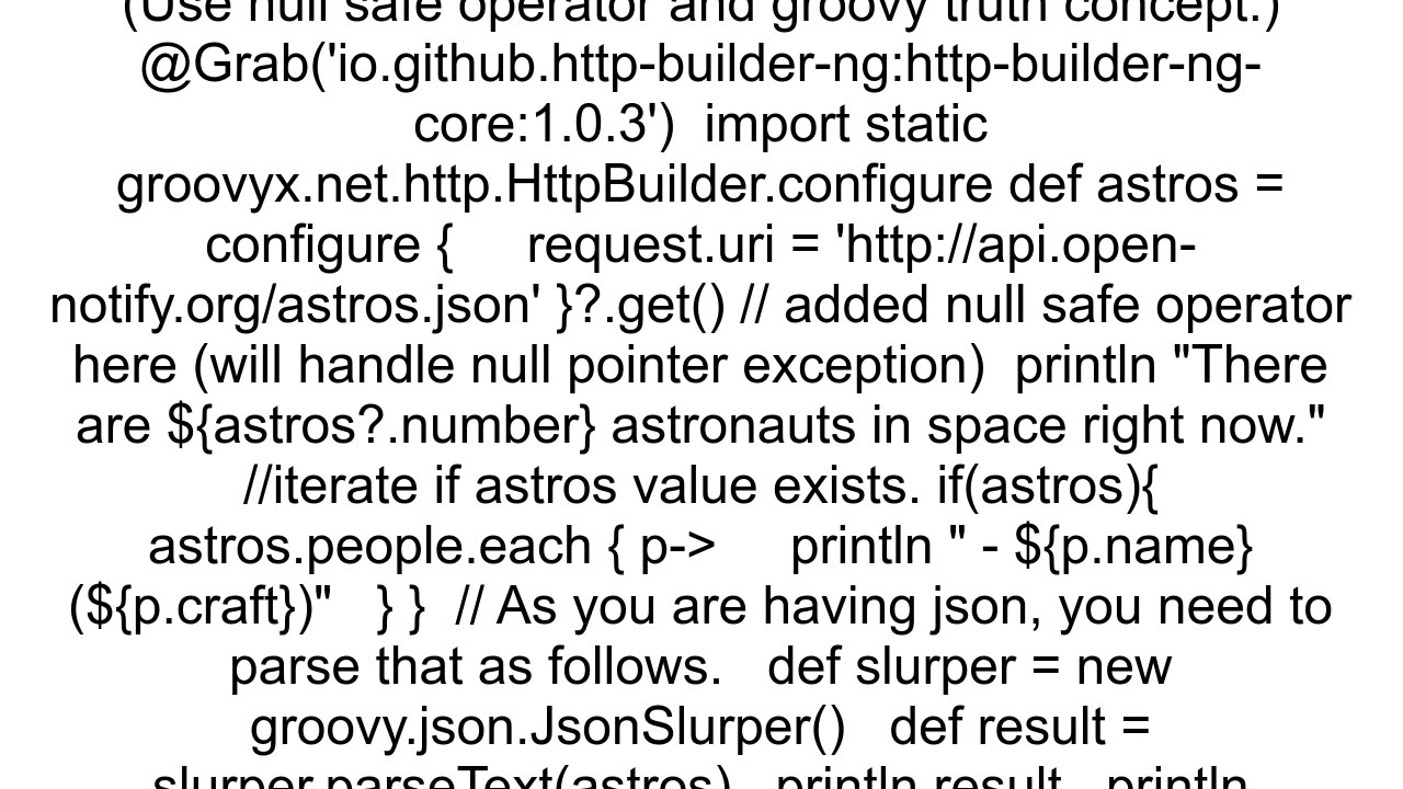 javalangNullPointerException Cannot invoke method get on null object