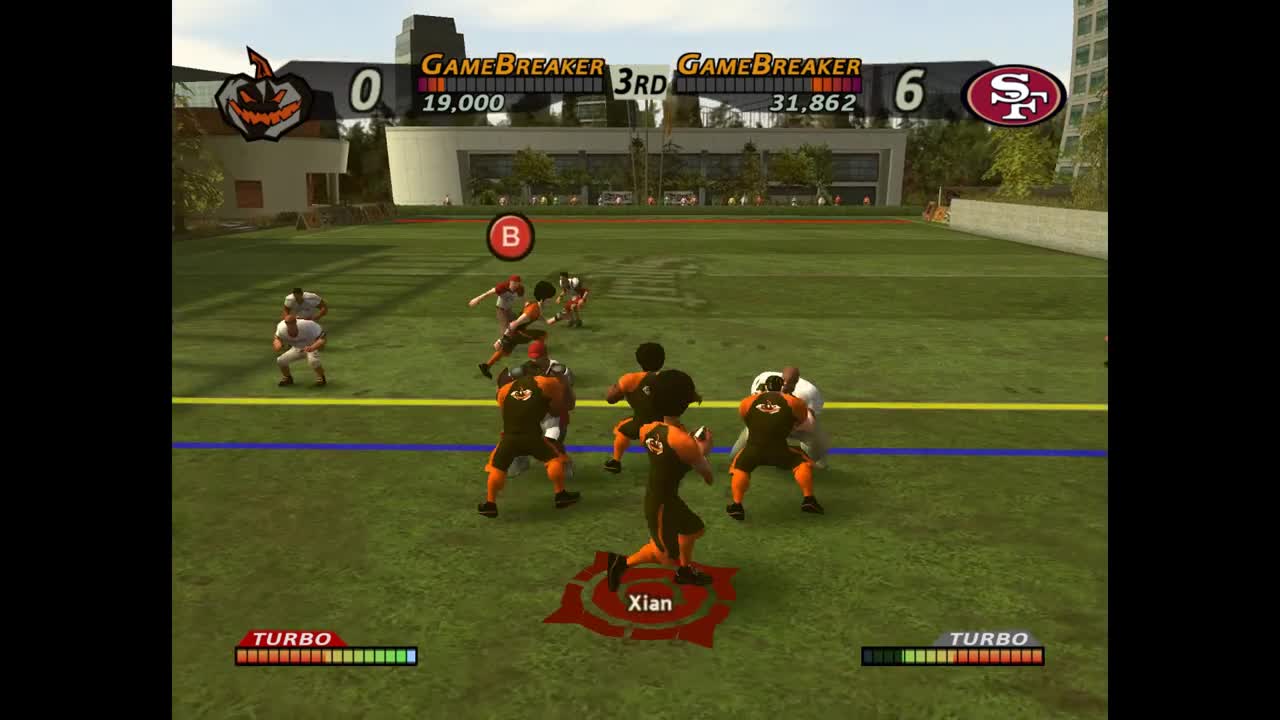 NFL Streets Gameplay 9