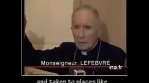 Monseigneur Lefebvre warned France (late 1980s, early 1990s) regarding mass immigration