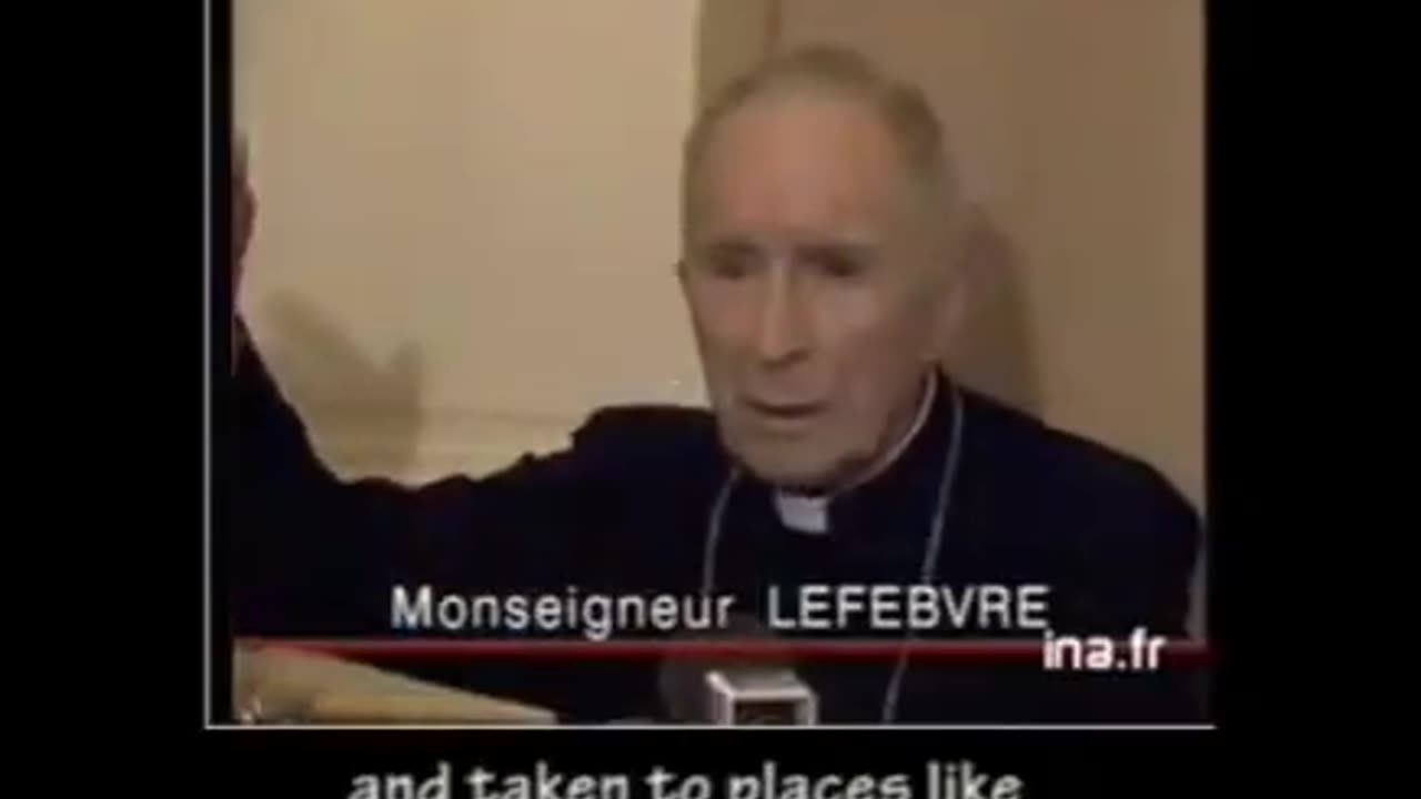 Monseigneur Lefebvre warned France (late 1980s, early 1990s) regarding mass immigration