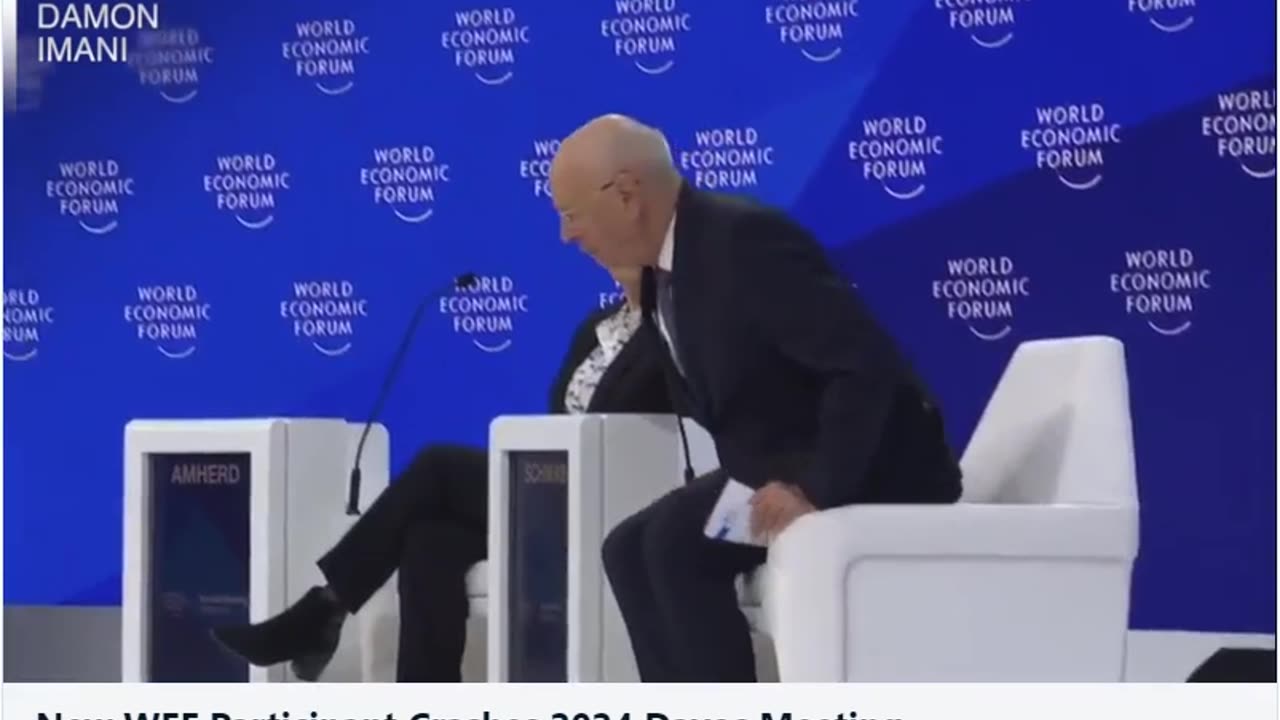 KLAUS SCHWAB IS TOLD TO GO FUCK HIMSELF AND HIS NWO