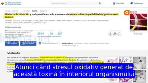 Efectele devastatoare ale oxidului de grafen in organism