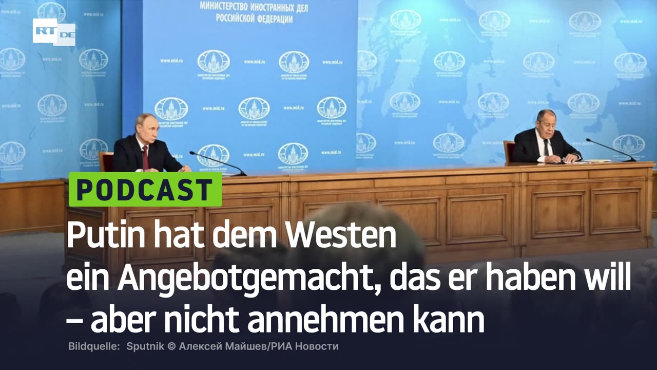 Putin hat dem Westen ein Angebot gemacht, das er haben will – aber nicht annehmen kann