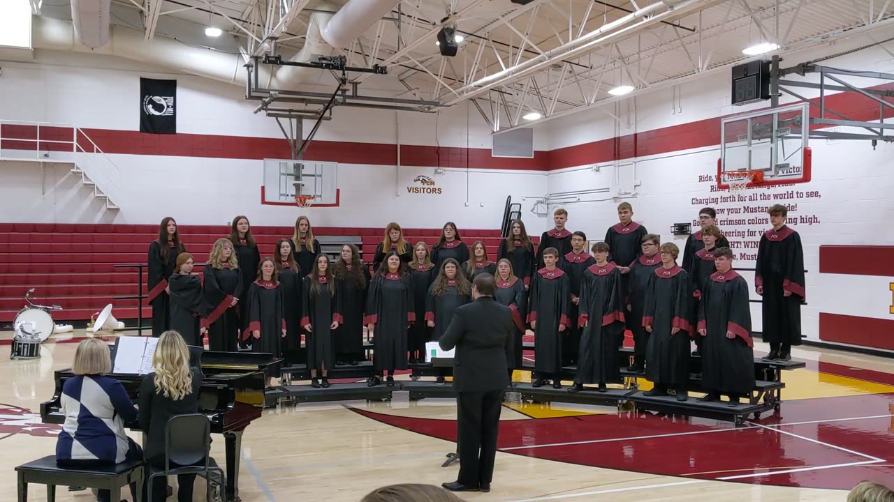 Concert Choir, Adoramus Te. Christe and Bushes and Briars