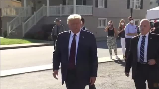 Trump “Nalking Around Streets Emotionally