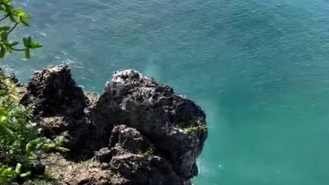 Crazy Jump on top of a bridge