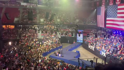 Philly Arena Has Few People Where Obama-Biden Rally Is Held