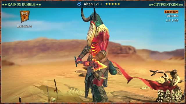 Raid Shadow Legends - Altan - Classic Skin