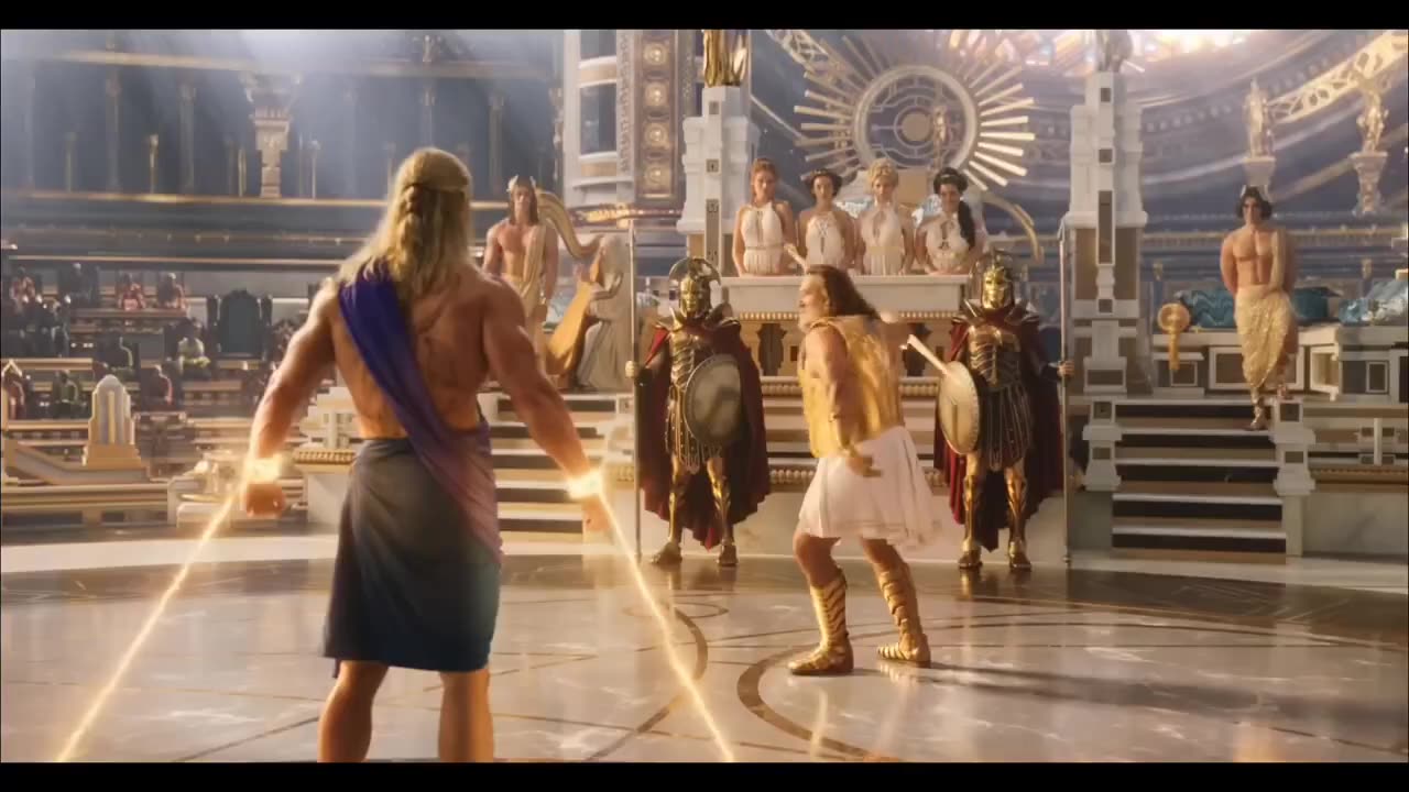 Thor vs. Zeus Full Fight Scene in Hindi - Thor Kill Zeus - Thor: Love and Thunder