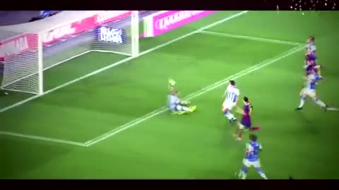 The crazy driblle of Lionel messi