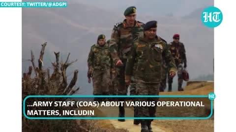 Army Chief reviews situation on China border
