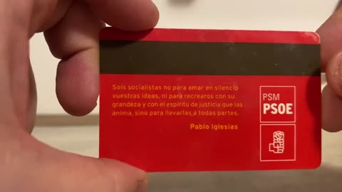 Para la PSOE, con cariño